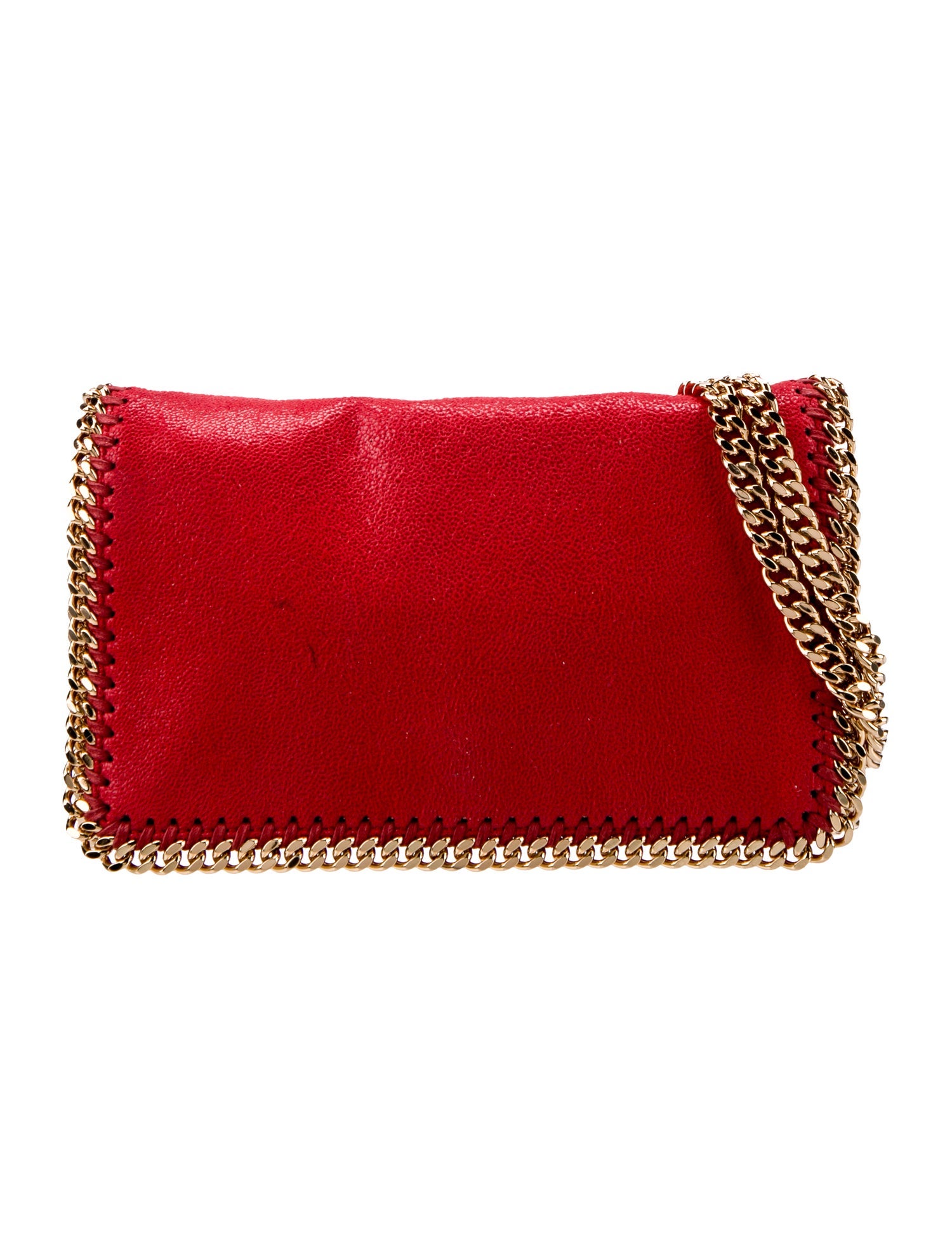 Stella McCartney Vegetarian Suede Clutch