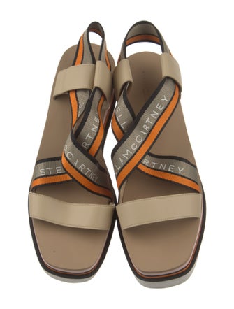 Stella McCartney Vegan Leather Printed Sandals