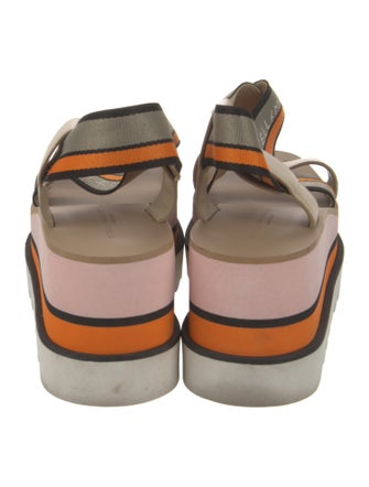 Stella McCartney Vegan Leather Printed Sandals