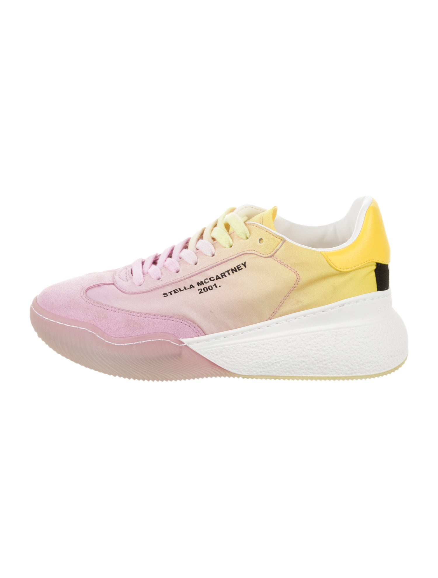 Stella McCartney Colorblock Pattern Sneakers