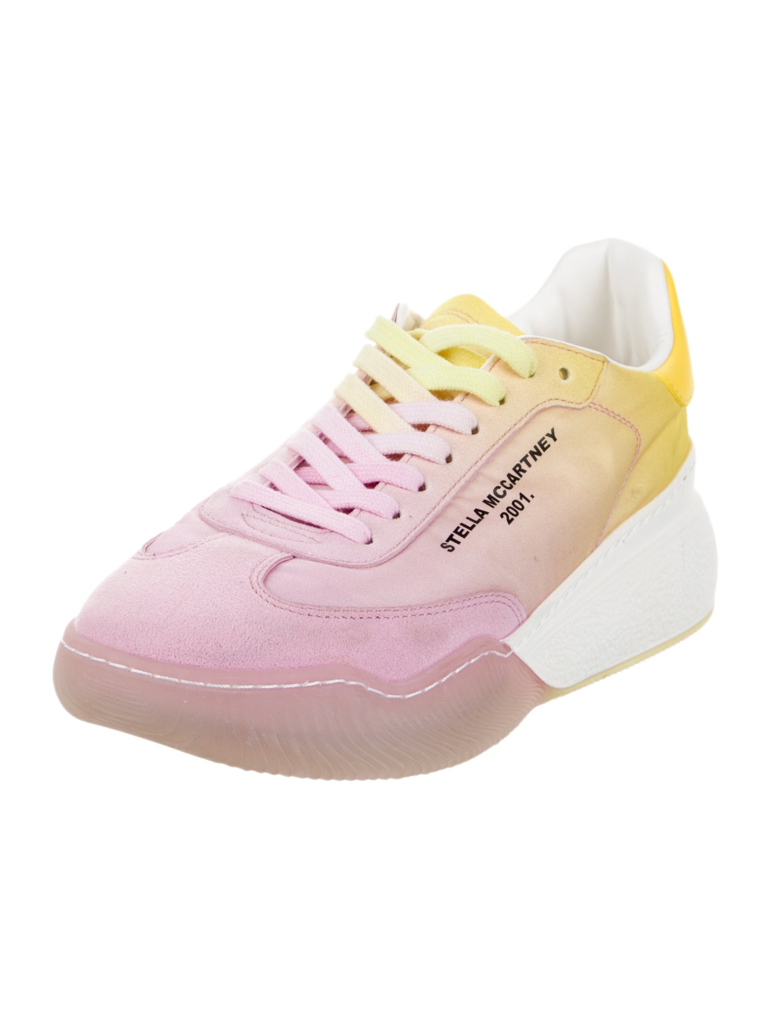 Stella McCartney Colorblock Pattern Sneakers