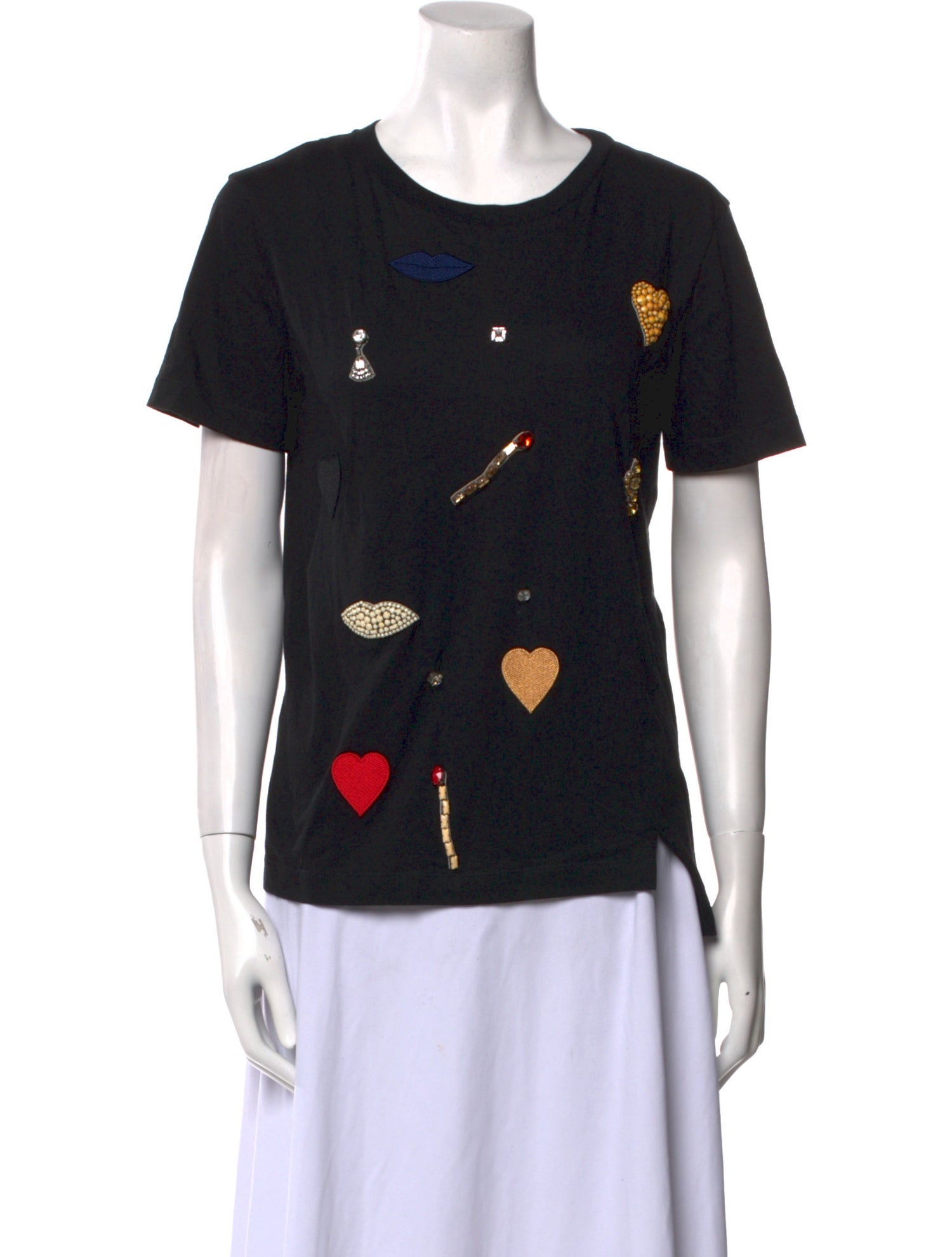 Stella McCartney Yellow T-Shirt With Stay Cool Print main image 1