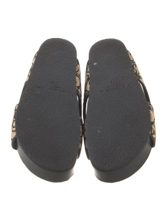 Stella McCartney Leather Printed Slides