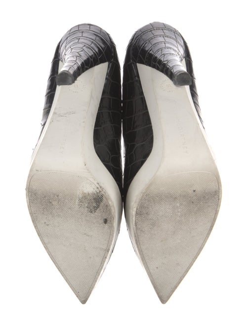 Stella McCartney Embossed Leather Pumps