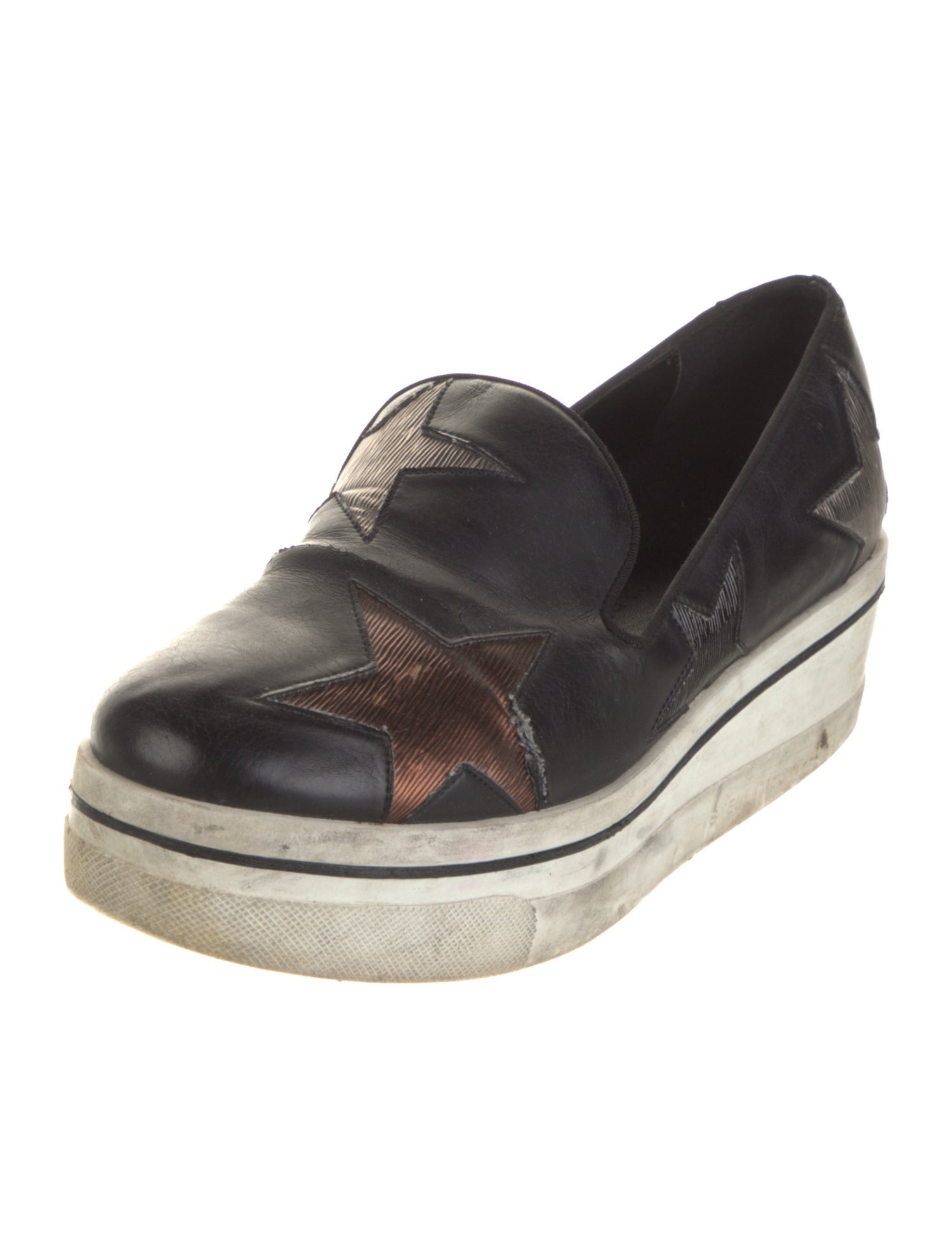 Stella McCartney Vegetarian Leather Sneakers