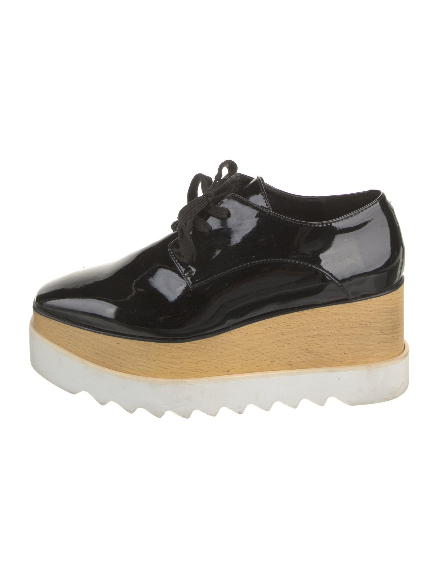 Stella McCartney Vegetarian Patent Leather Oxfords