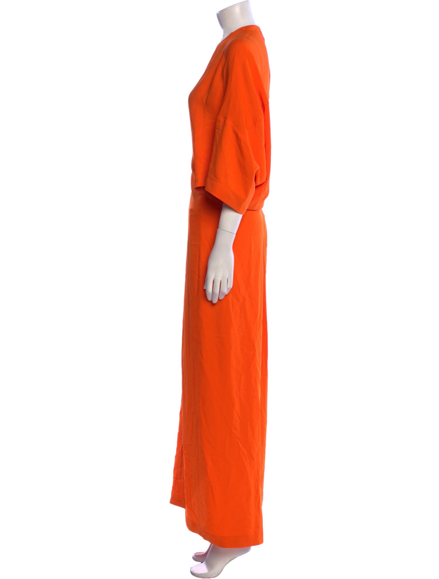 Stella McCartney Mock Neck Long Dress