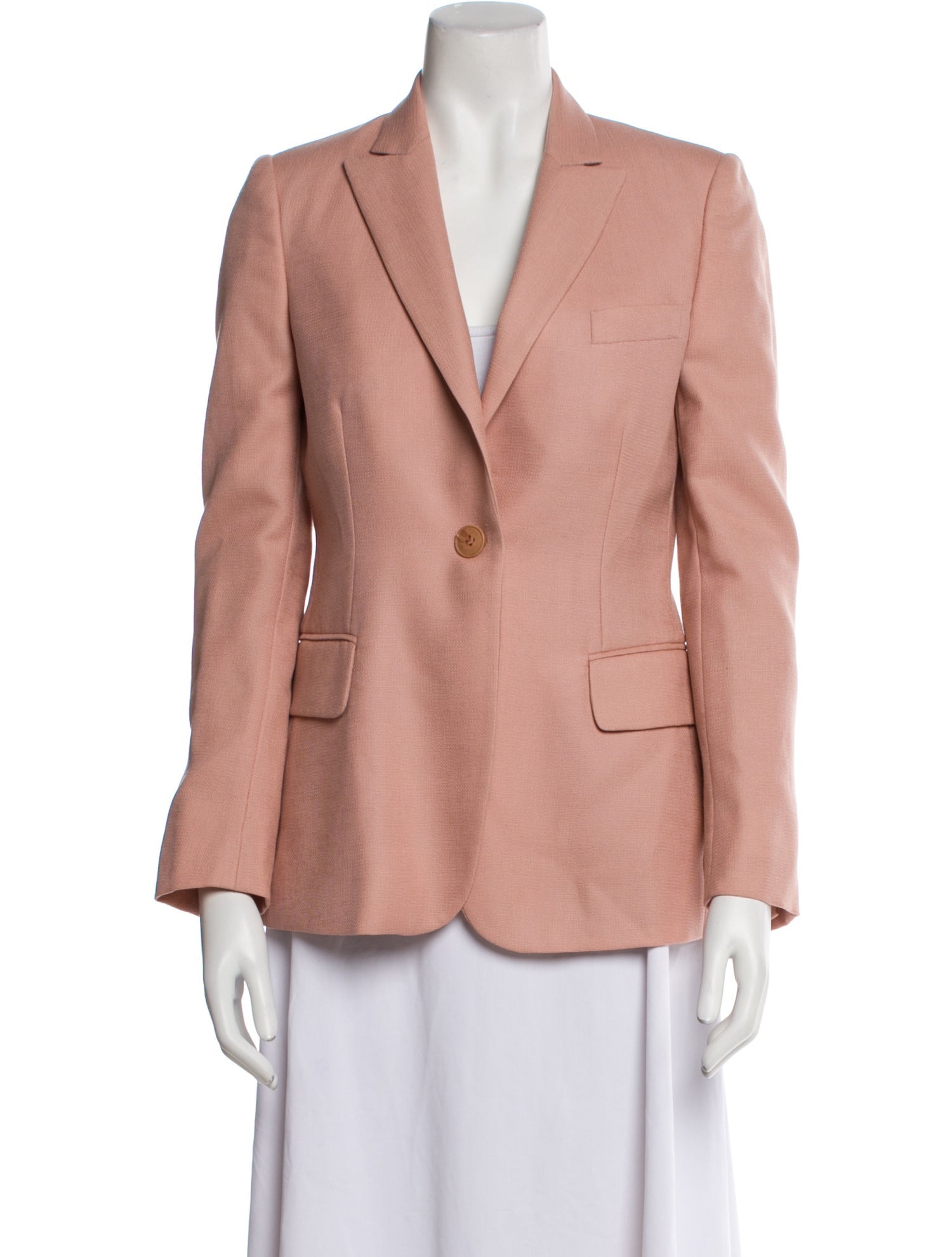 Stella McCartney Silk Blazer - Pink Jackets, Clothing