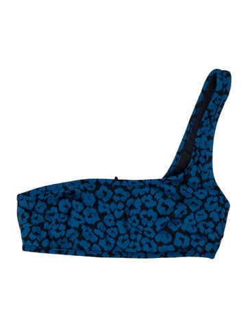 Stella McCartney Swimwear Animal Print Top XS