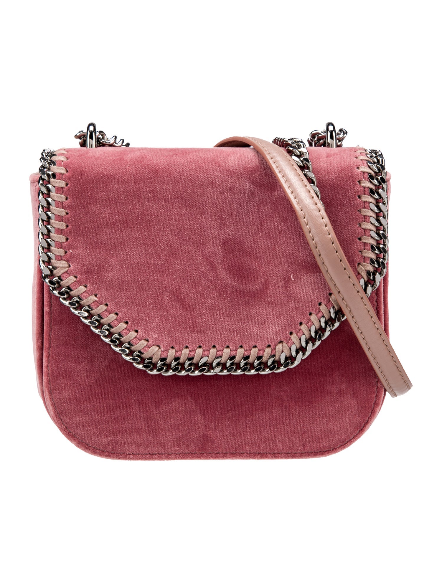 Stella McCartney Velvet Crossbody Bag