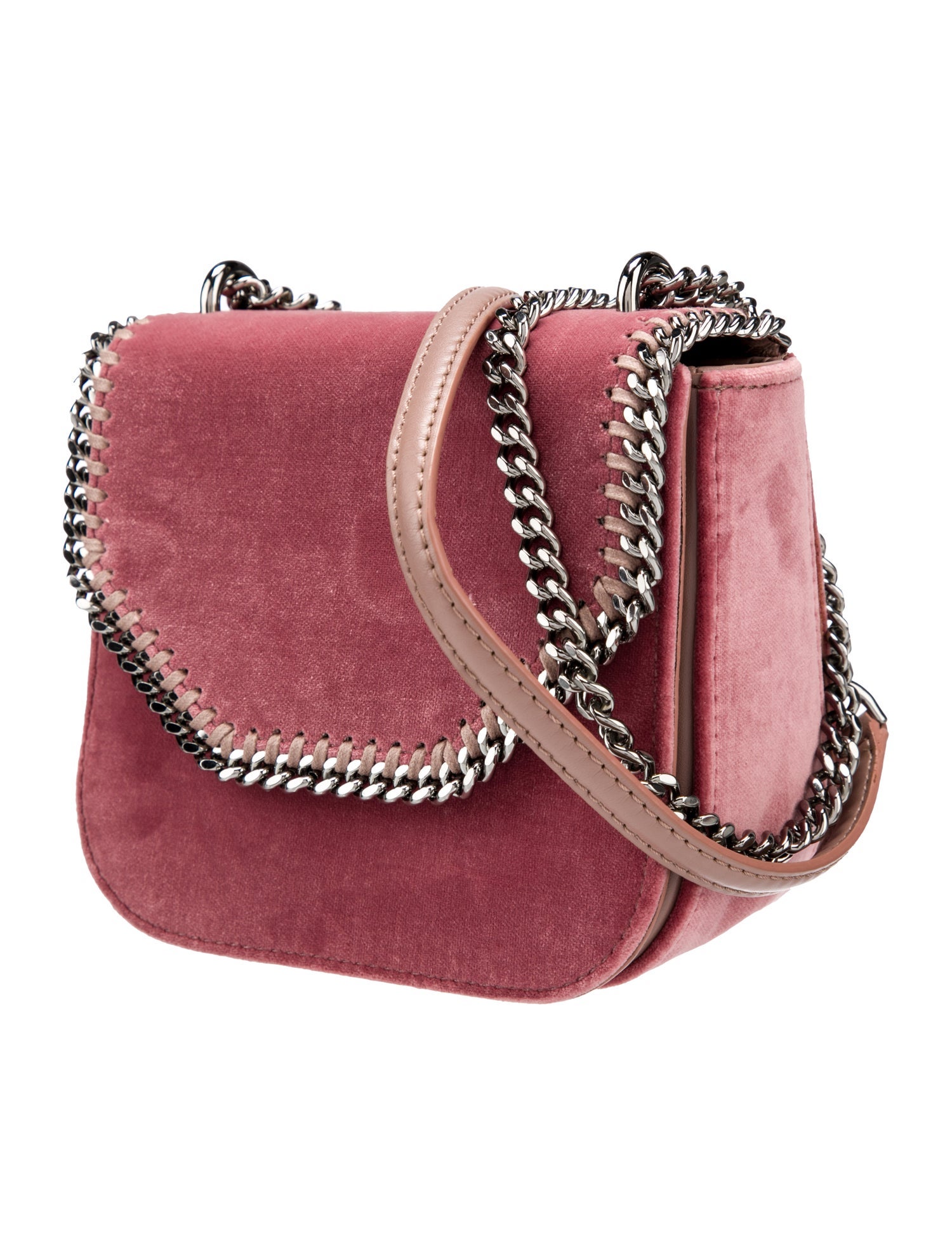 Stella McCartney Velvet Crossbody Bag