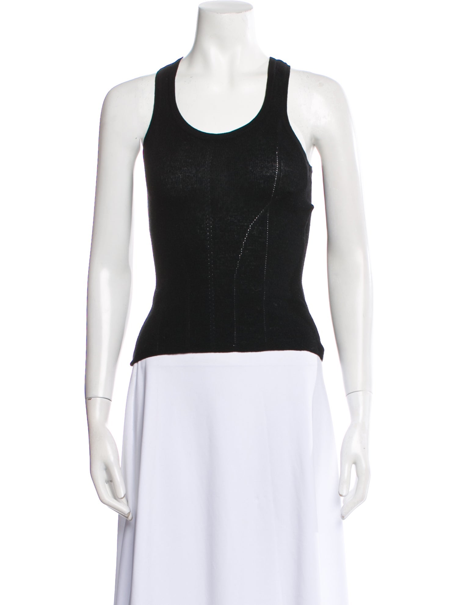 Stella McCartney Scoop Neck Sleeveless Top