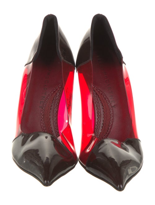 Stella McCartney PVC Printed D'Orsay Pumps