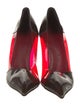 Stella McCartney PVC Printed D'Orsay Pumps