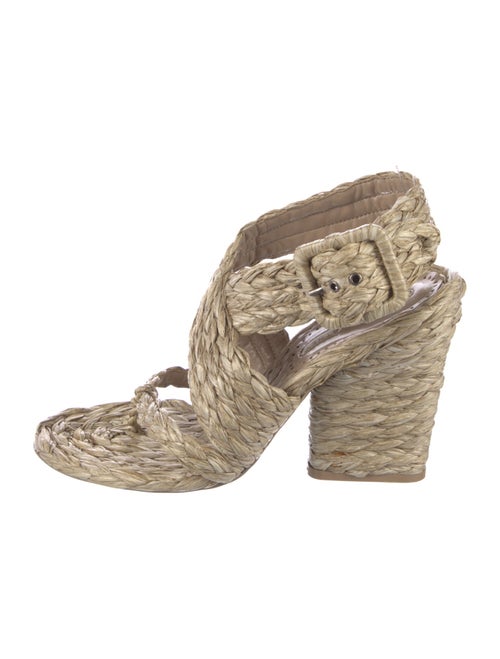 Stella McCartney Straw Espadrilles