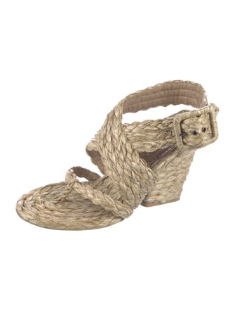Stella McCartney Straw Espadrilles