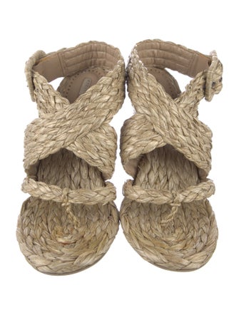 Stella McCartney Straw Espadrilles