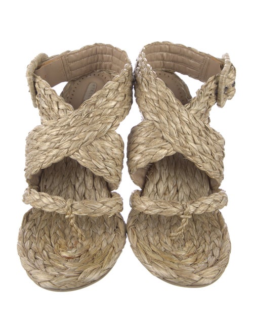 Stella McCartney Straw Espadrilles