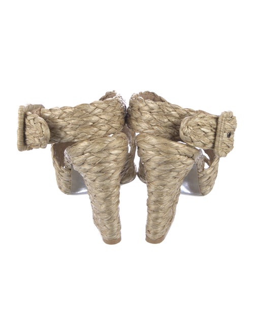 Stella McCartney Straw Espadrilles