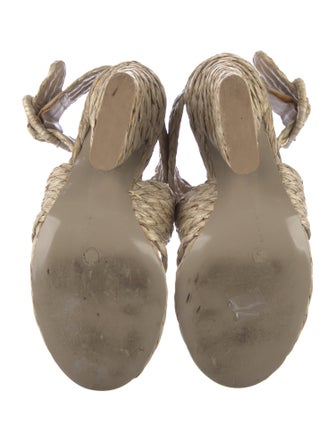 Stella McCartney Straw Espadrilles