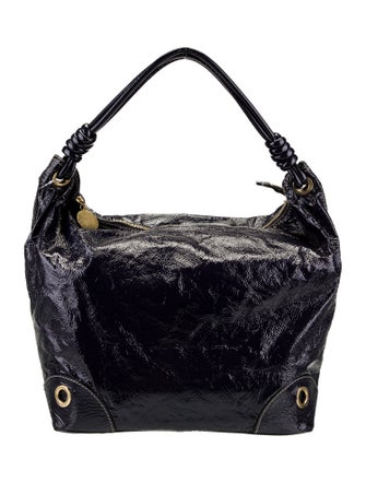Stella McCartney Vegan Patent Leather Hobo