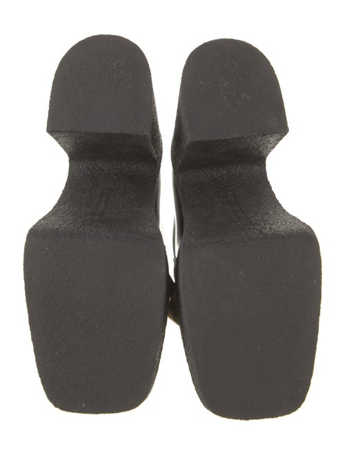 Stella McCartney Leather Chain-Link Accents Pumps