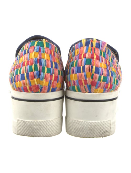 Stella McCartney Straw Printed Mules