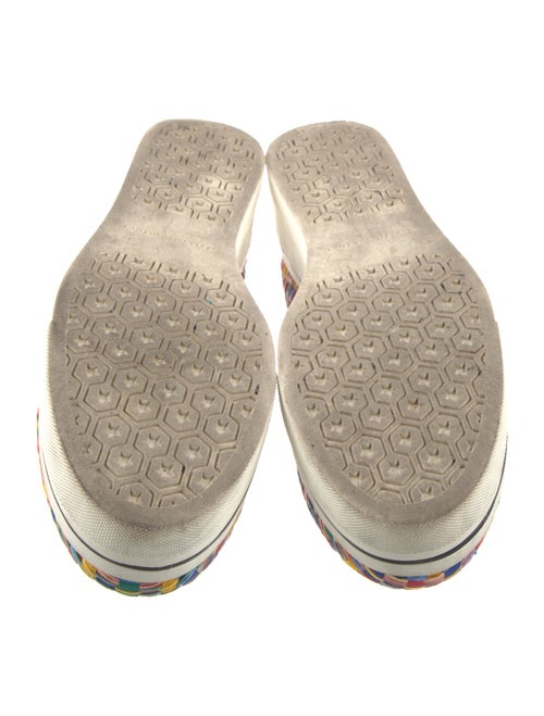 Stella McCartney Straw Printed Mules