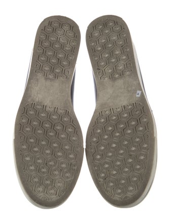 Stella McCartney Leather Chain-Link Accents Loafers