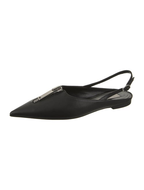 Stella McCartney Leather Slingback Flats