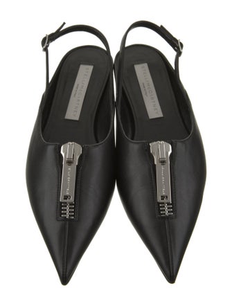 Stella McCartney Leather Slingback Flats