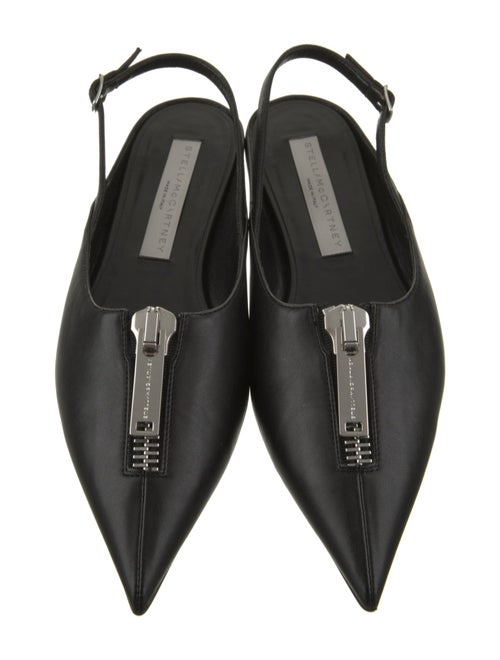 Stella McCartney Leather Slingback Flats