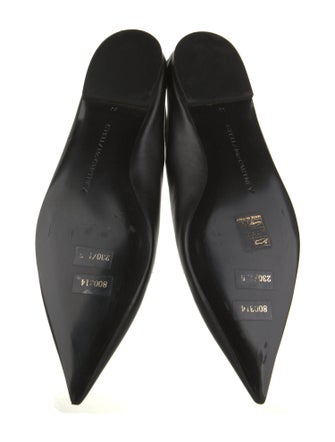Stella McCartney Leather Slingback Flats