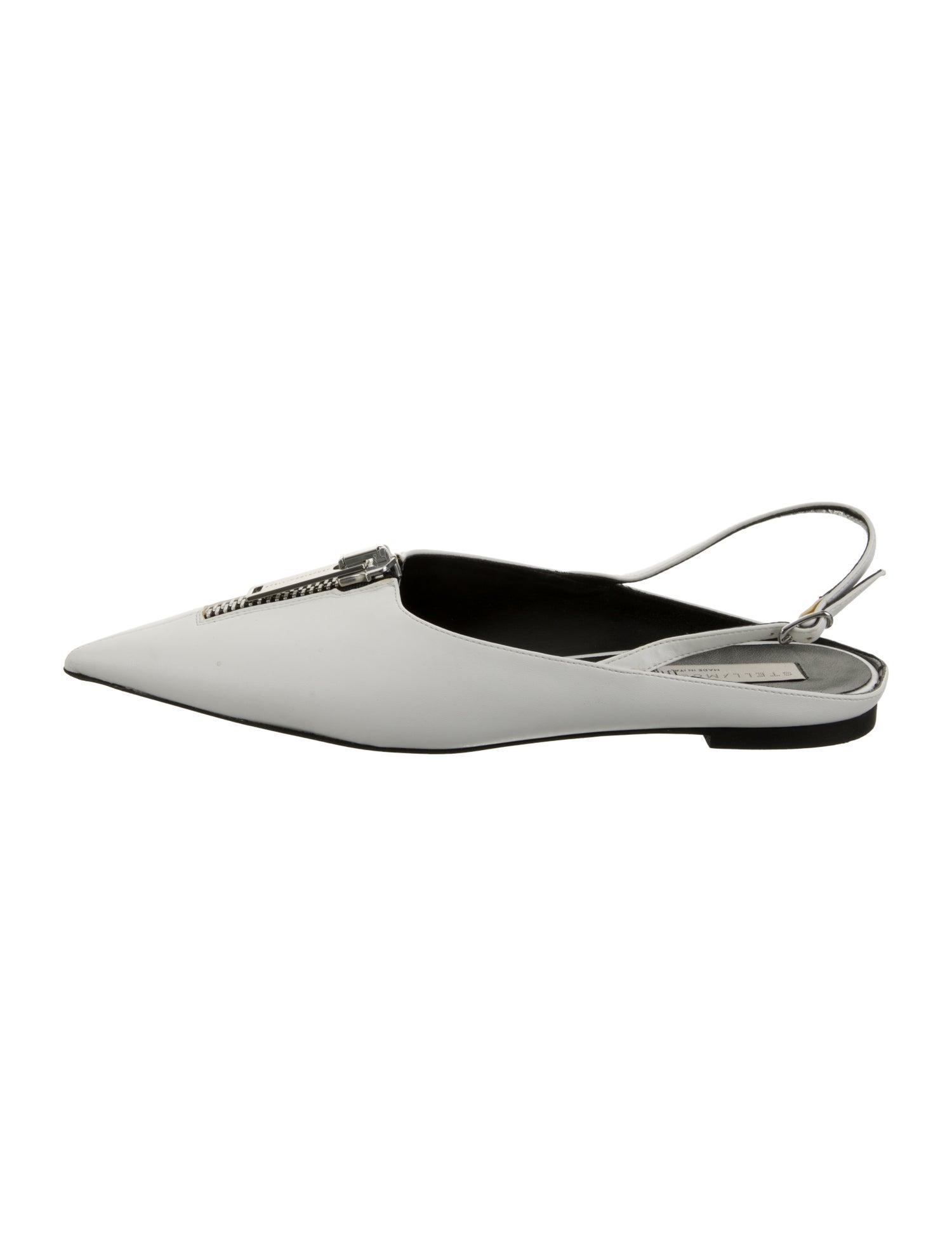 Stella McCartney Leather Slingback Flats