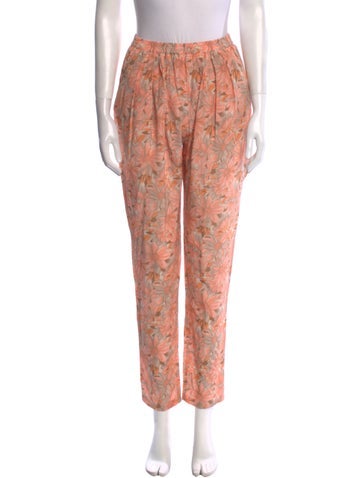 Stella McCartney Pants Silk Straight Leg XS