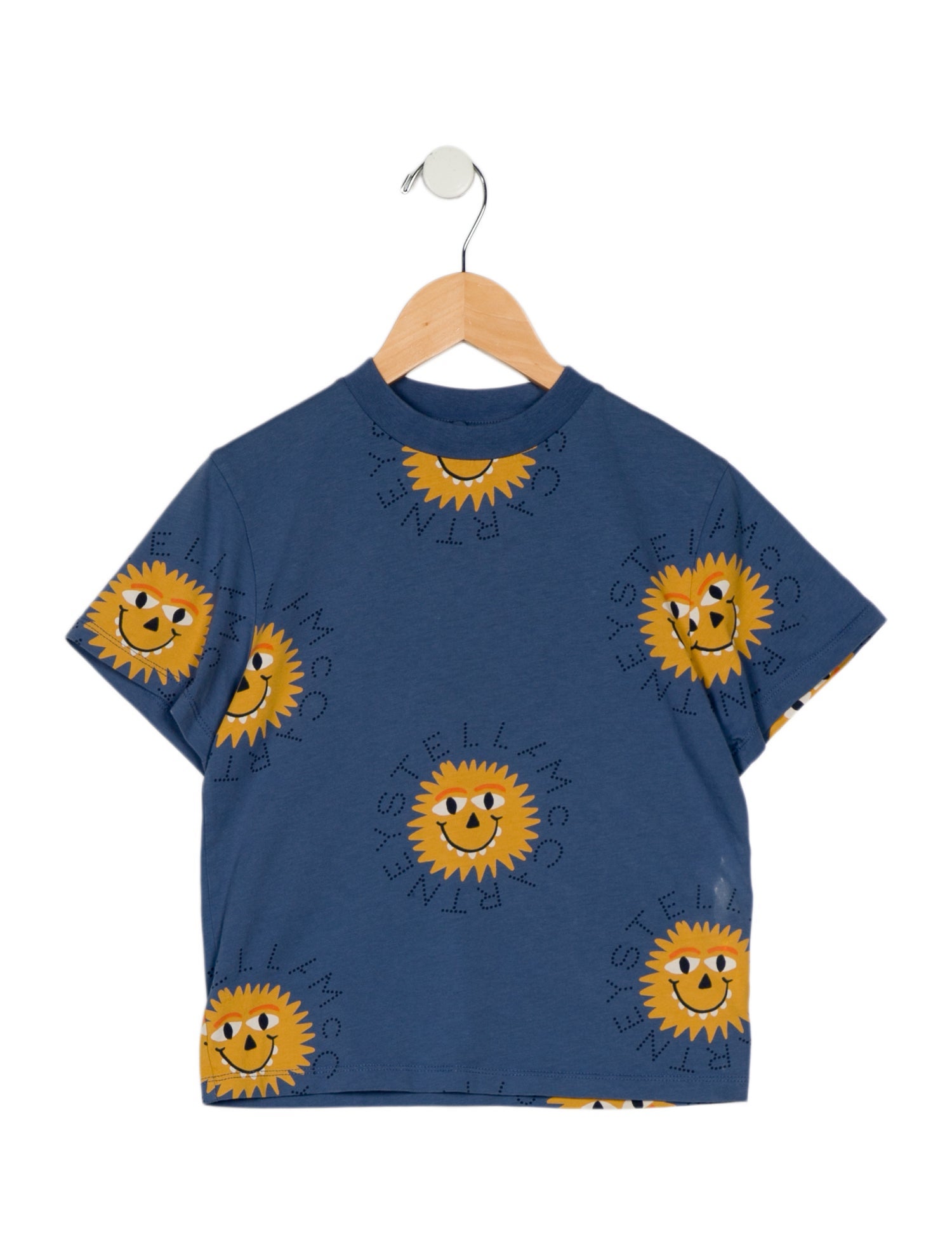 【SATIIIZ】McCartney Printed Short-Sleeved T-Shirts Stella McCartney Toddler Boys' Graphic Printed Short Sleeve