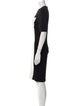 Stella McCartney Crew Neck Knee-Length Dress