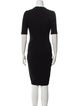 Stella McCartney Crew Neck Knee-Length Dress