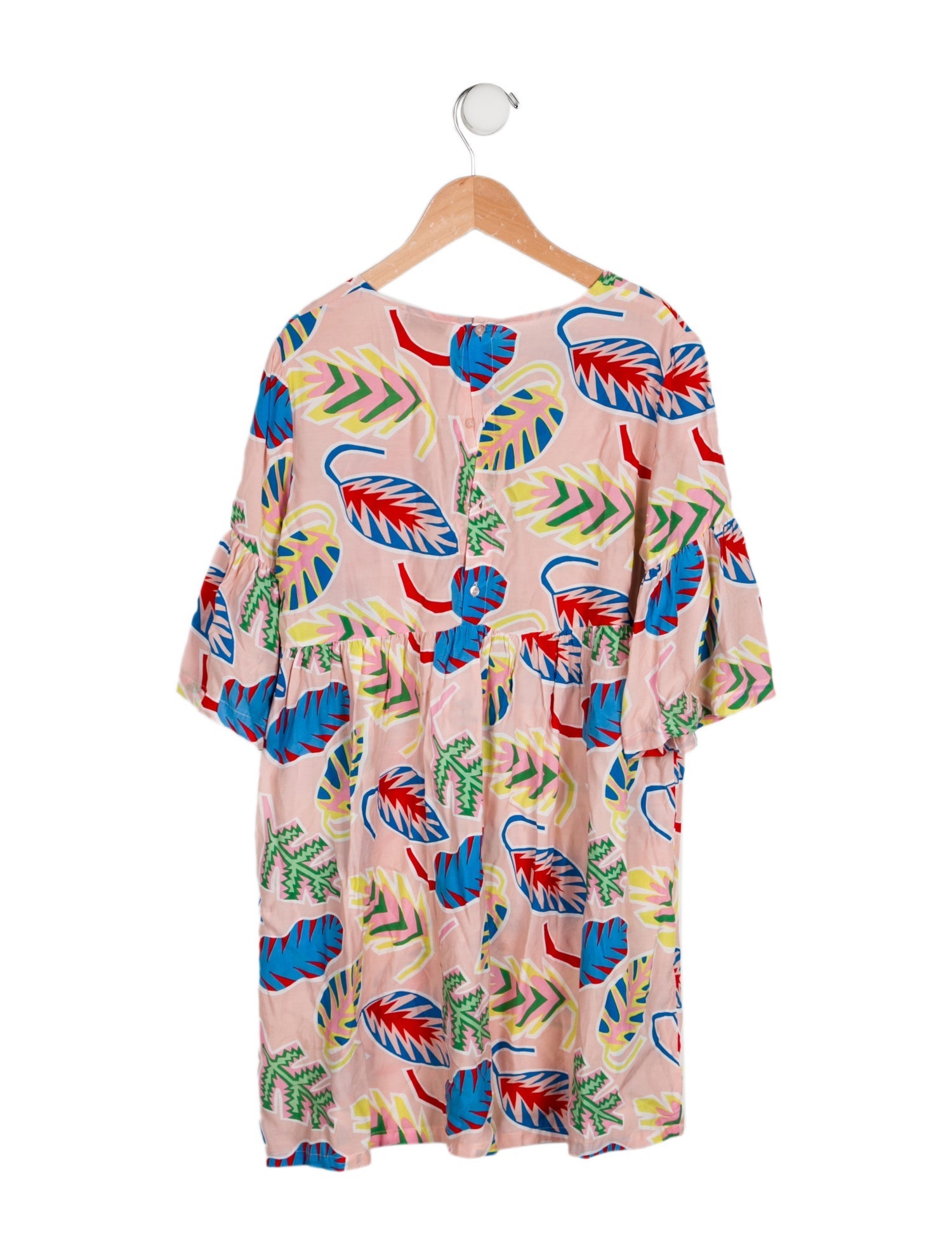 Stella McCartney Girls' Pattern Printed Long Sleeve Dress
