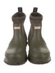 Stella McCartney Rubber Whipstitch Trim Rain Boots