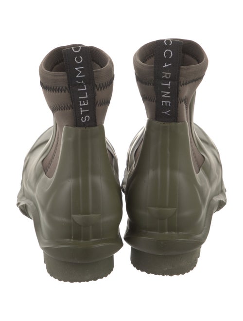 Stella McCartney Rubber Whipstitch Trim Rain Boots