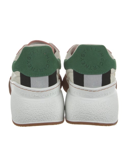 Stella McCartney Nylon Colorblock Pattern Sneakers