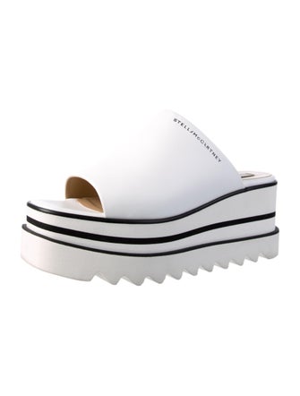 Stella McCartney Vegan Leather Slingback Sandals