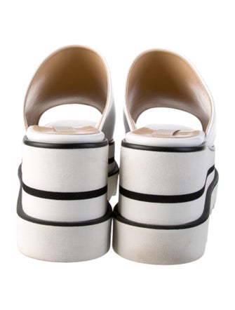 Stella McCartney Vegan Leather Slingback Sandals