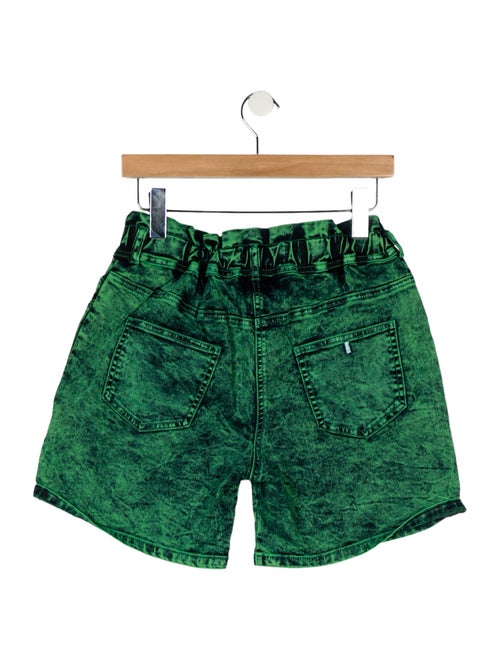 Stella McCartney Girls' Acid-Wash Shorts