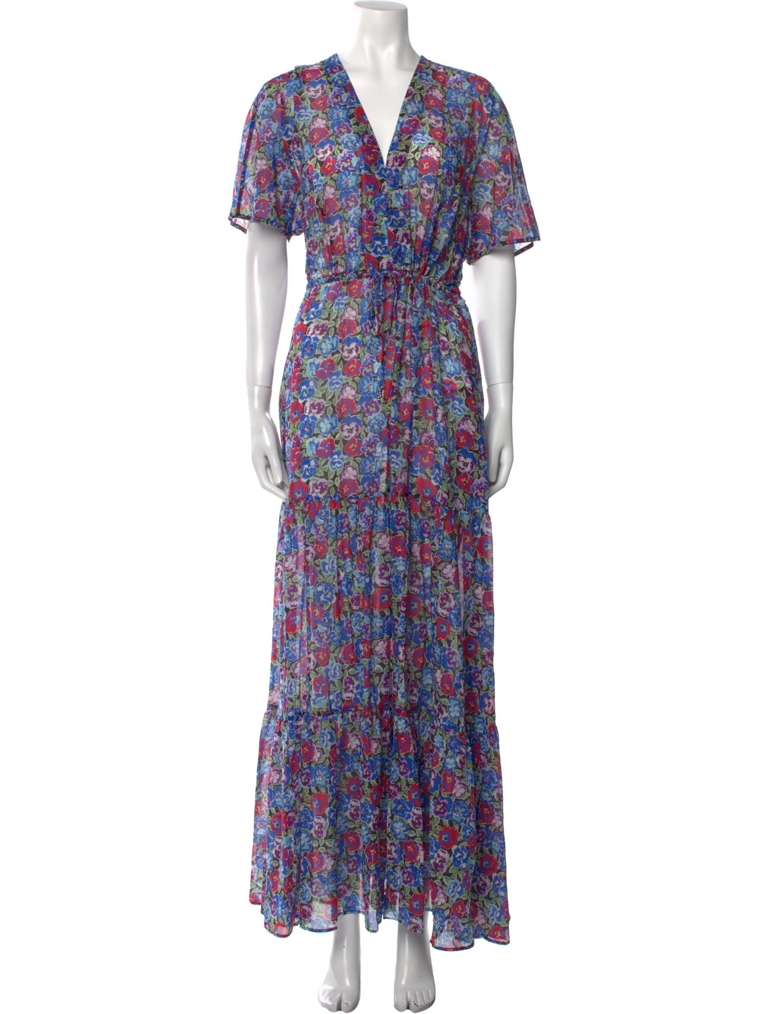Stella McCartney Floral Print Long Dress