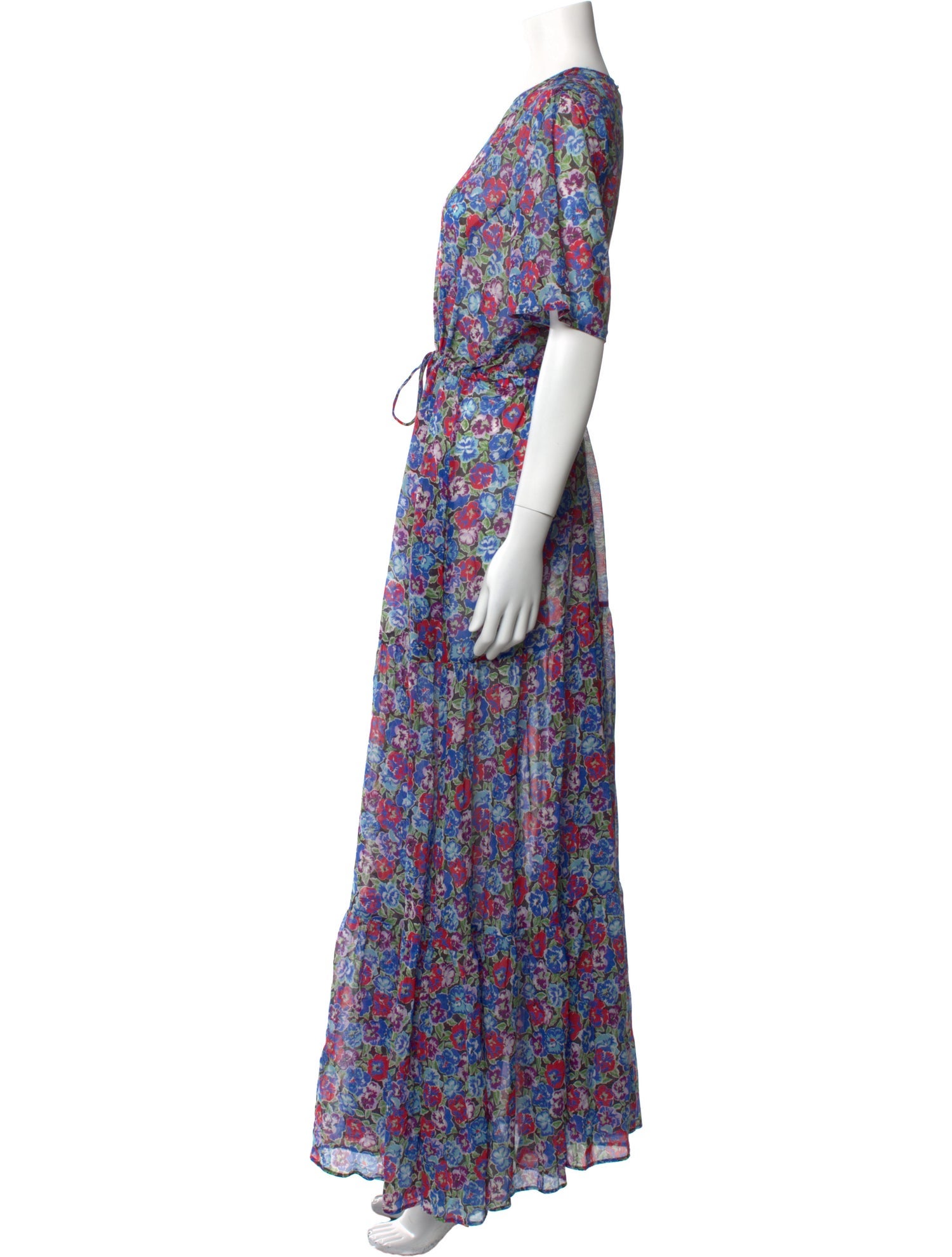 Stella McCartney Floral Print Long Dress