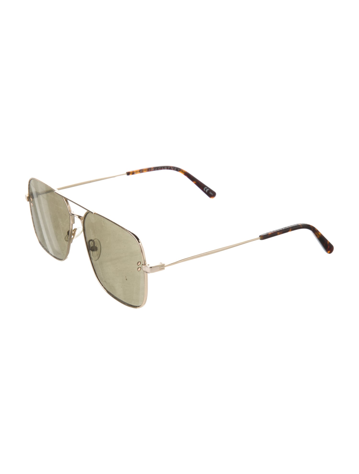 Stella McCartney Aviator Tinted Sunglasses