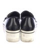 Stella McCartney Leather Chain-Link Accents Loafers