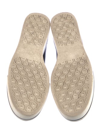 Stella McCartney Leather Chain-Link Accents Loafers